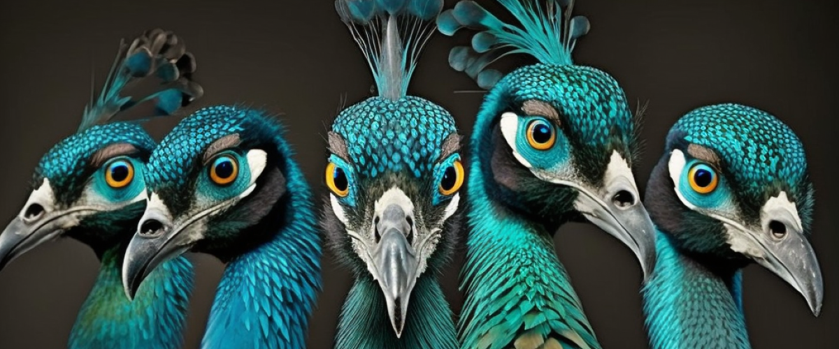 The Eyes of a Peacock
